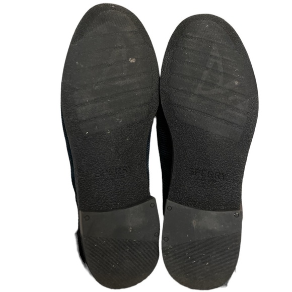 Sperry Green Seaport Levy Mule Velvet Fur Lined Size 6 - Picture 5 of 5